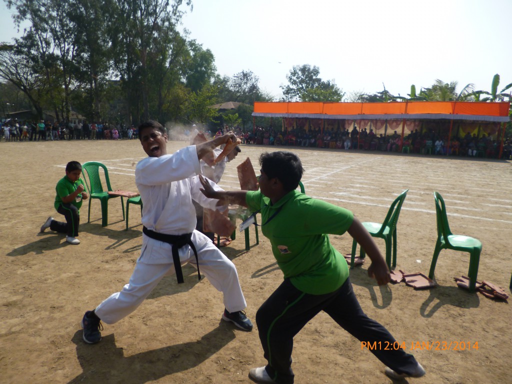 Practicing self-Defence